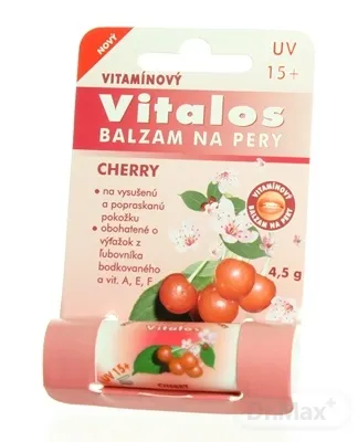 VITALOS Balzam na pery cherry SPF 15