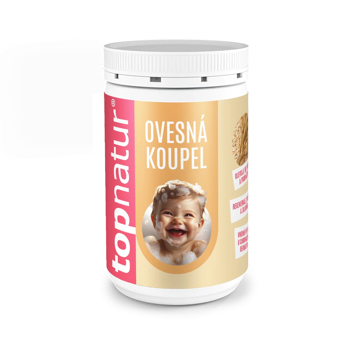 topnatur OVSENÝ KÚPEĽ 1×350 g, prípravok do kúpeľa