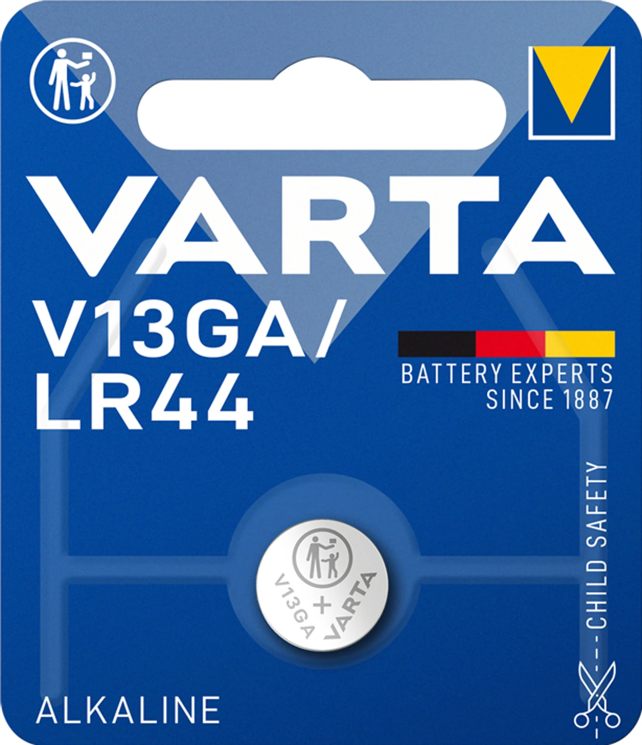 Varta V13GA/LR44 1×1 ks, lítiová batéria