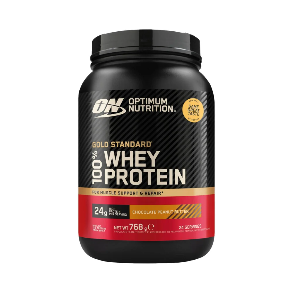 Optimum Nutrition 100% Whey Gold Standard 768-780 g jahoda