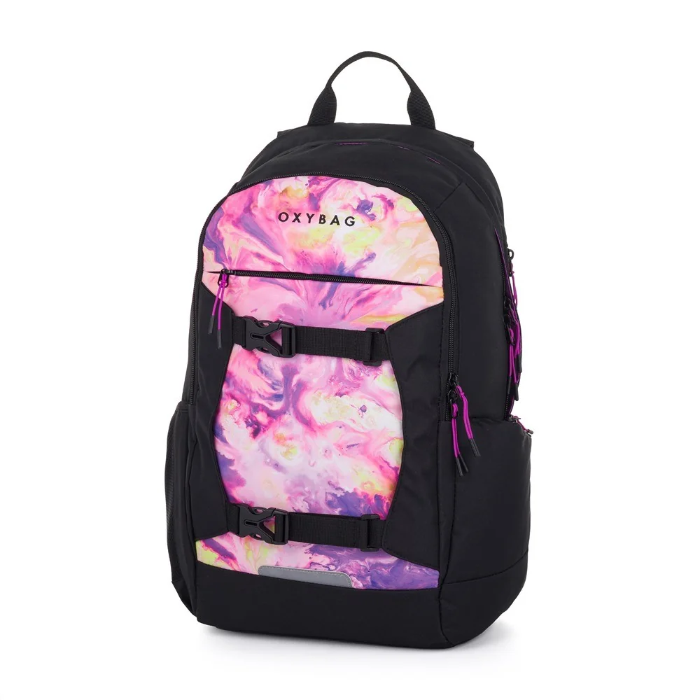 Študentský batoh OXY ZERO Batik objem 20 l, modrý
