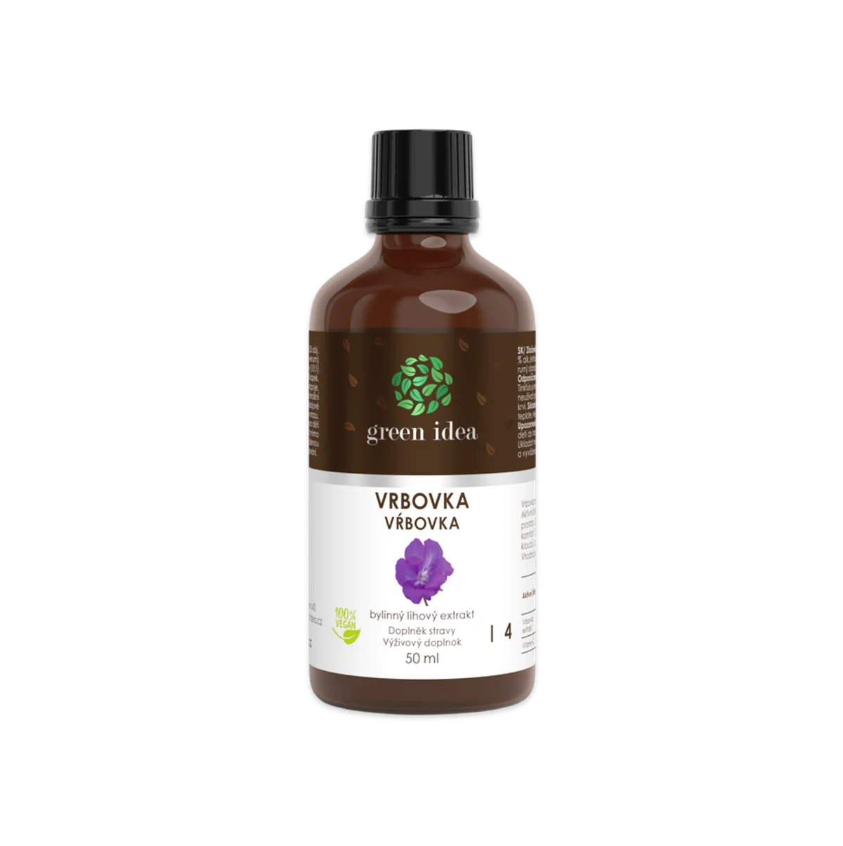 Vŕbovka tinktúra – kvapky 50 ml – Green idea
