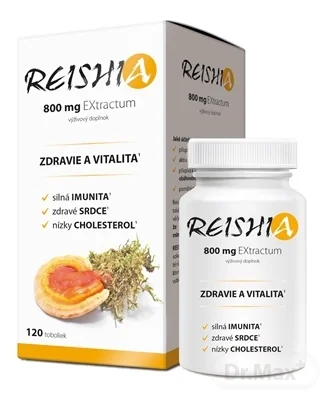 REISHIA 800 mg EXtractum 1×120 cps, výživový doplnok