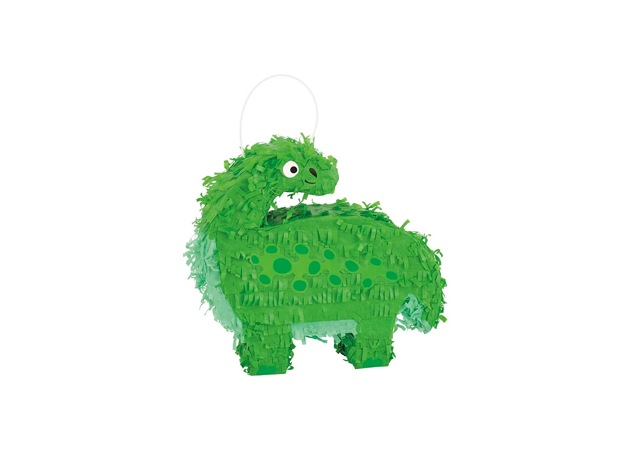 Mini Piňata Brontosaurus zelený 19x20cm
