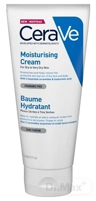 CERAVE Hydratačný krém 177 ml 1×177 ml, krémová emulzia