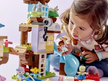 LEGO® DUPLO® 10993 Domček na strome 3 v 1 1×1 ks, lego stavebnica
