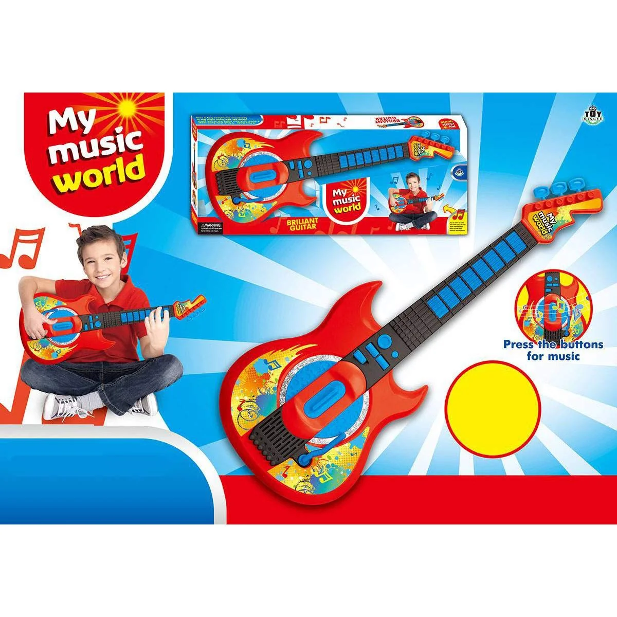 Rocková Gitara na batérie , 207992