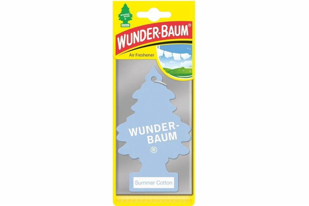 WunderBaum Summer Cotton 5g 1×1 ks, osviežovač vzduchu