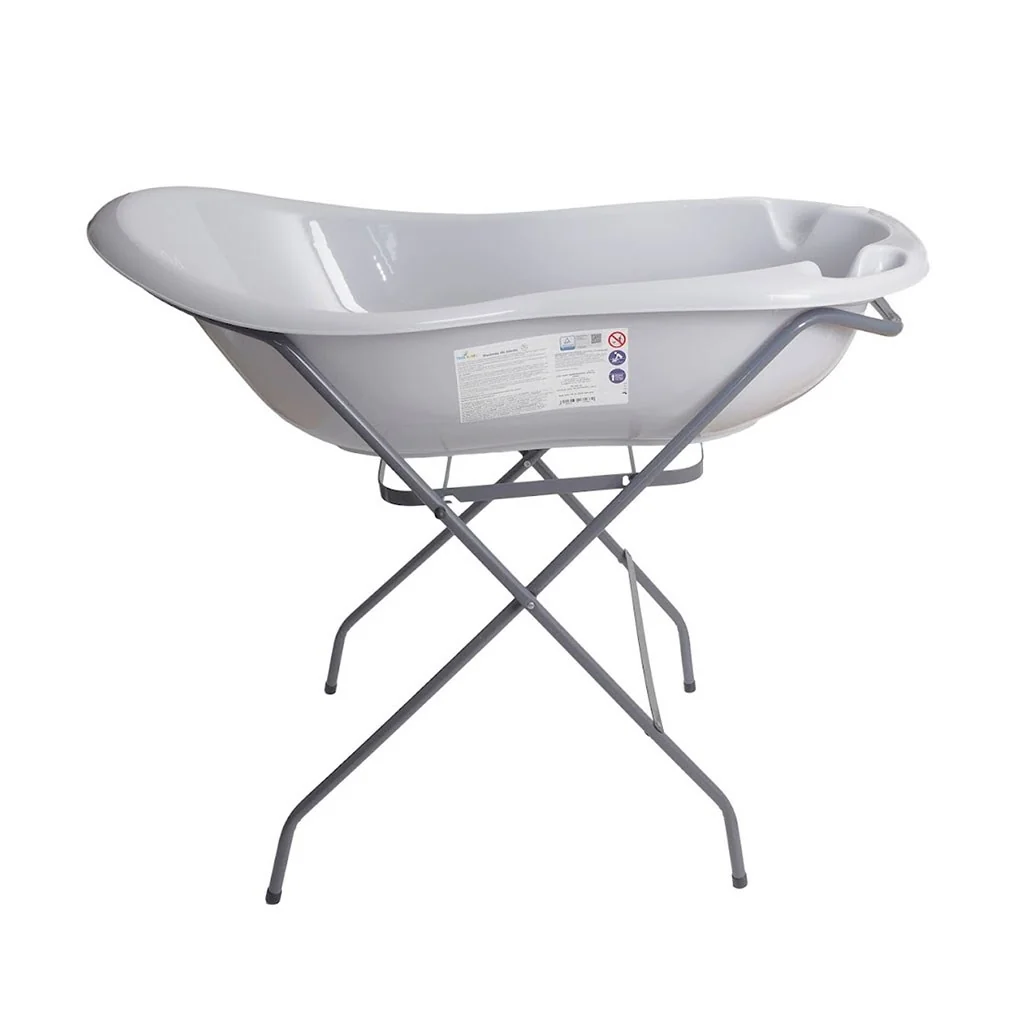 Tega Baby stojan pod detskú vaničku LUX 102 cm, šedý