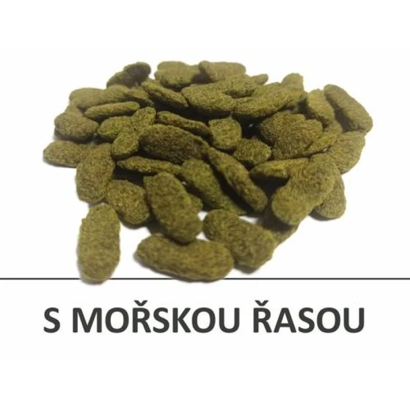 DELIKAN Instantné extrudované cestoviny s riasou pre psy 3kg