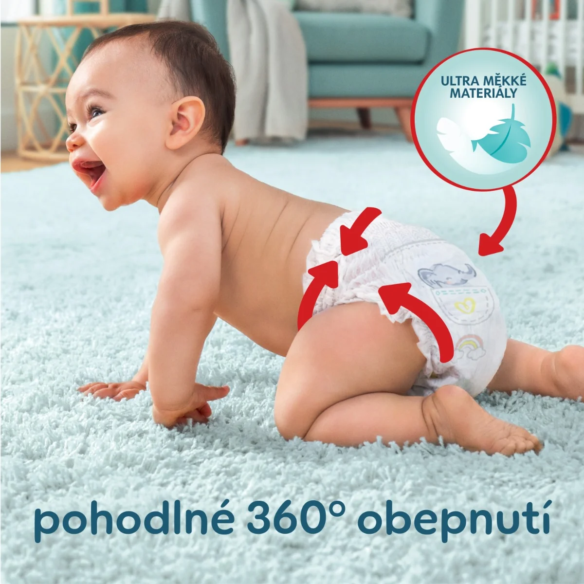 Pampers Premium Pants VP S7 27ks (15+kg) 1×27 ks, plienky