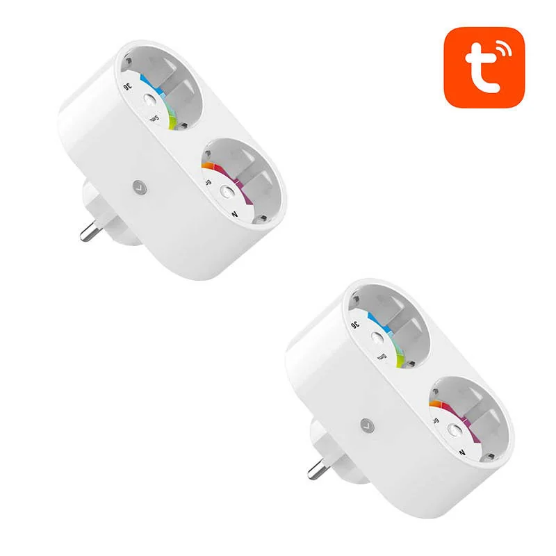 Gosund SP211 Smart inteligentná zásuvka 16A / 3500W 2ks, biela