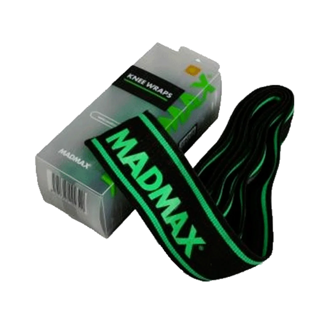 MFA-299 NON SLIDE & SLIP KNEE WRAPS 2,0 - Black/green