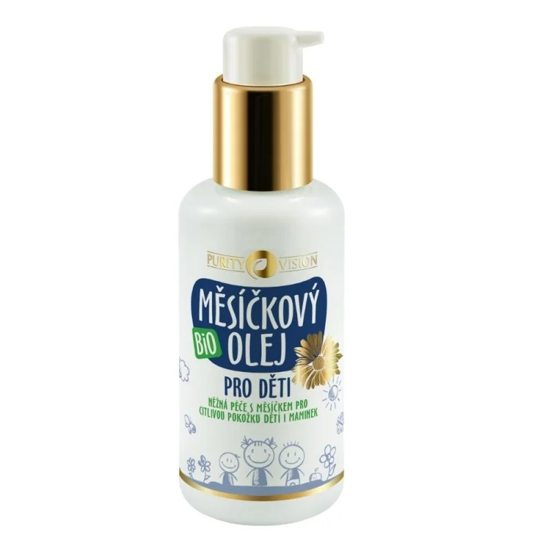 Purity Vision Bio Nechtíkový Olej Pre Deti 100ml 1×100 ml, nechtíkový olej