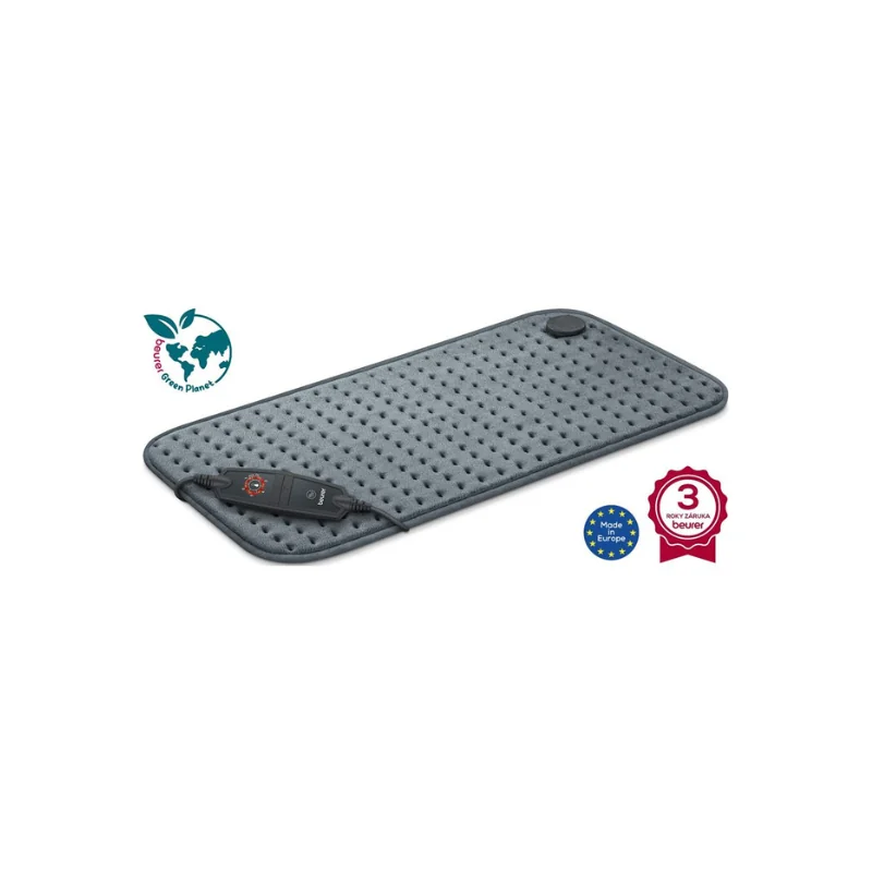 Vyhrievacia podložka BEURER HK 123 XXL Cosy Grey Green Planet