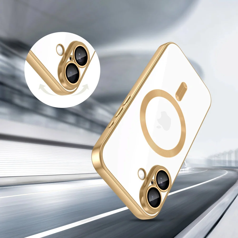 Tech-Protect MagFlex MagSafe kryt na iPhone 17, zlatý