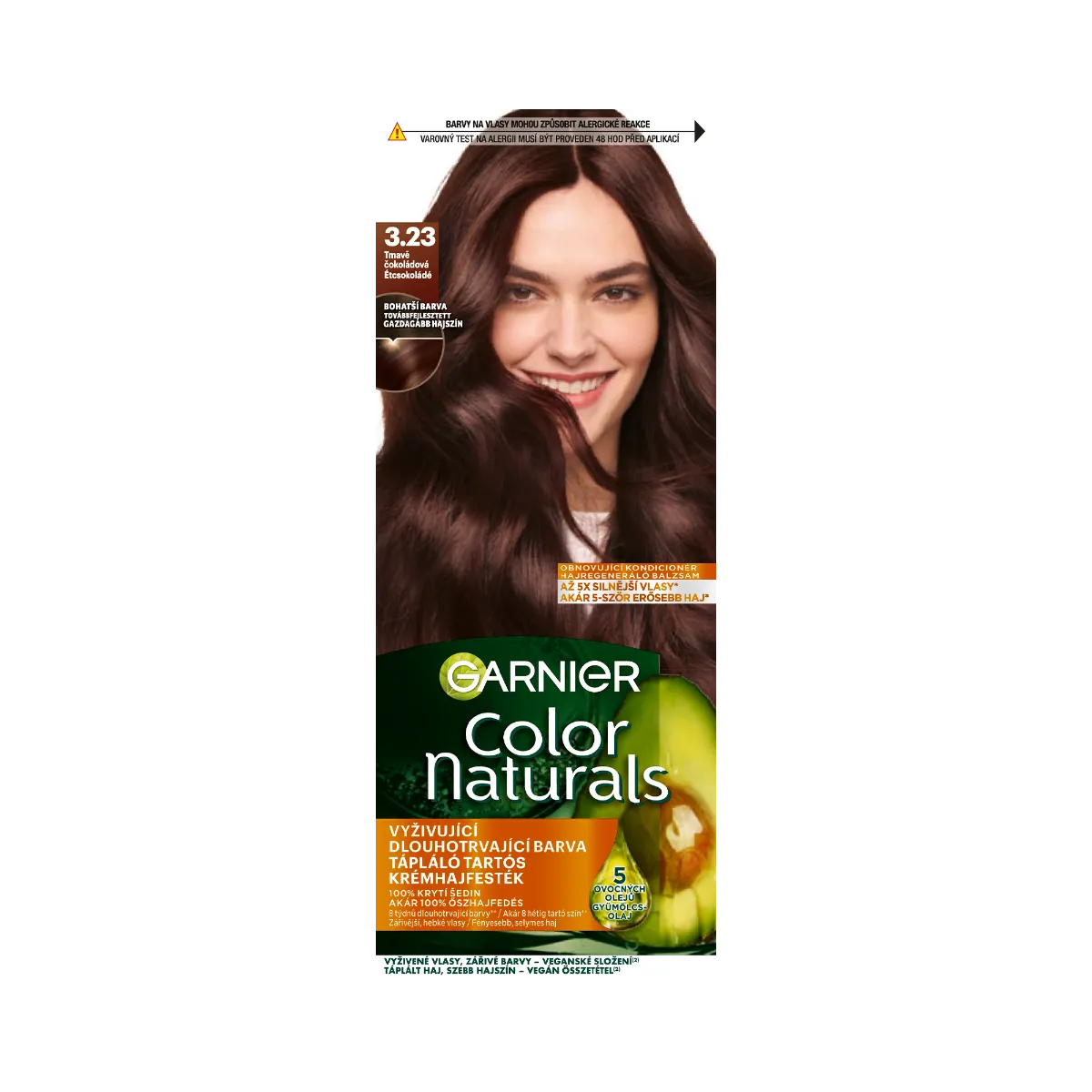 Garnier Color Naturals permanentná farba na vlasy 3.23 Tmavá čokoládová