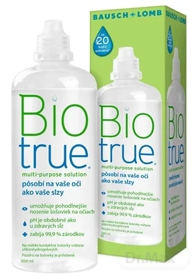 Biotrue multi-purpose solution 1×300 ml, roztok na šošovky