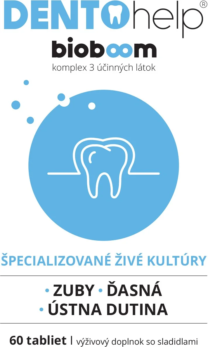 DentoHelp BioBoom 60 tbl. 1×60 tbl, výživový doplnok