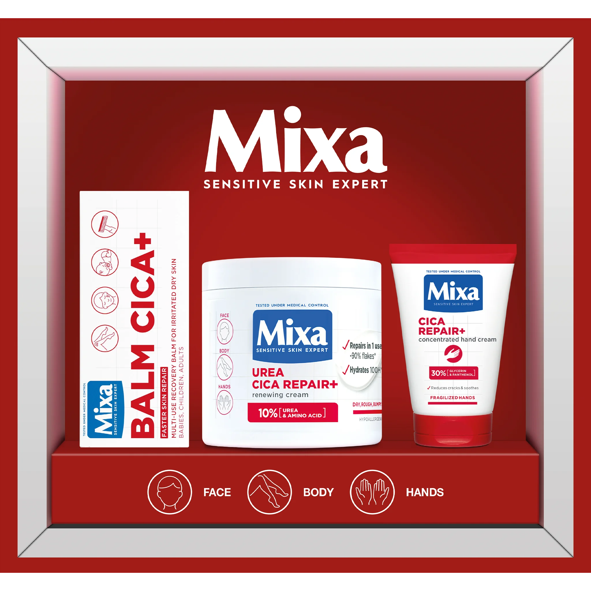 Mixa Cica Repair+ – vianočný set 2026 1 set