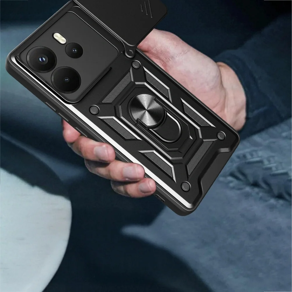 Tech-Protect Camshield kryt na Xiaomi Redmi Note 14 4G, čierny
