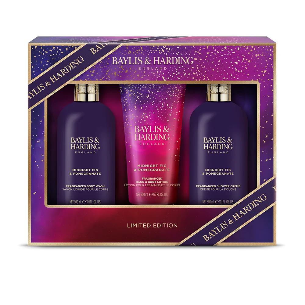 Baylis & Harding Sada starostlivosti o telo - Fík & Granátové jablko 1×1 sada, darčeková sada
