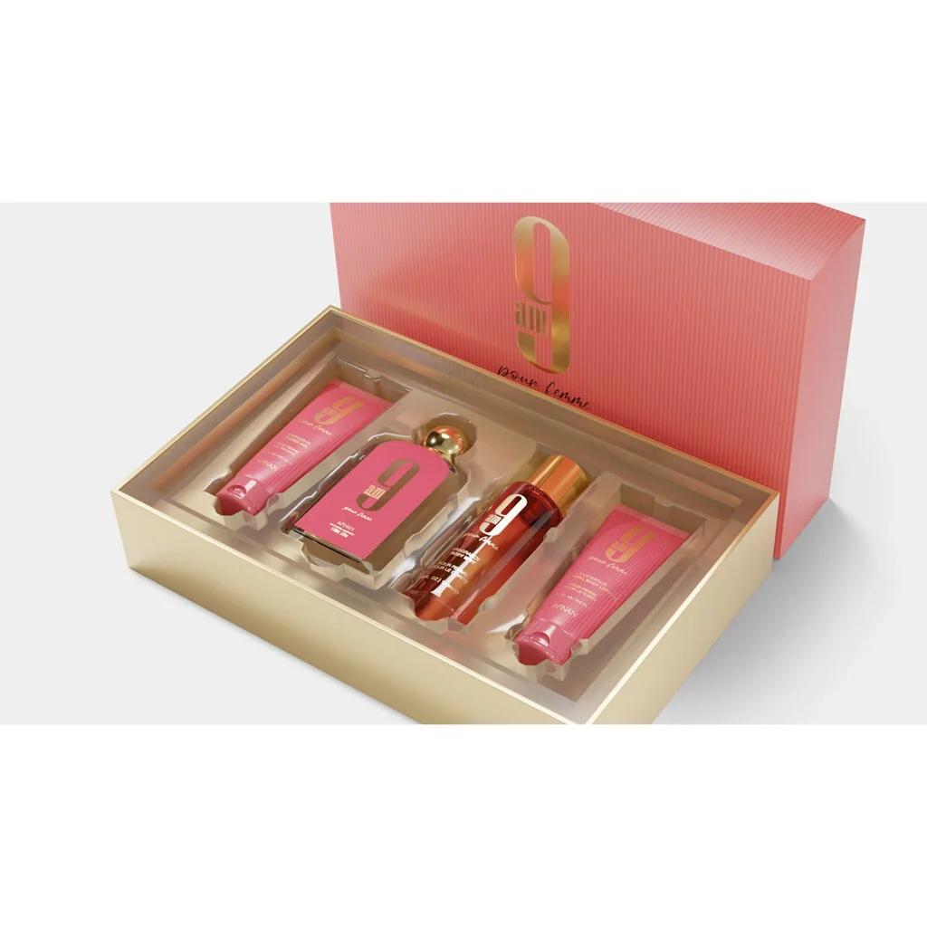 Afnan 9am pour Femme EDP 100 ml + tělový sprej 150 ml + BL 100 ml + SG 100 ml W 