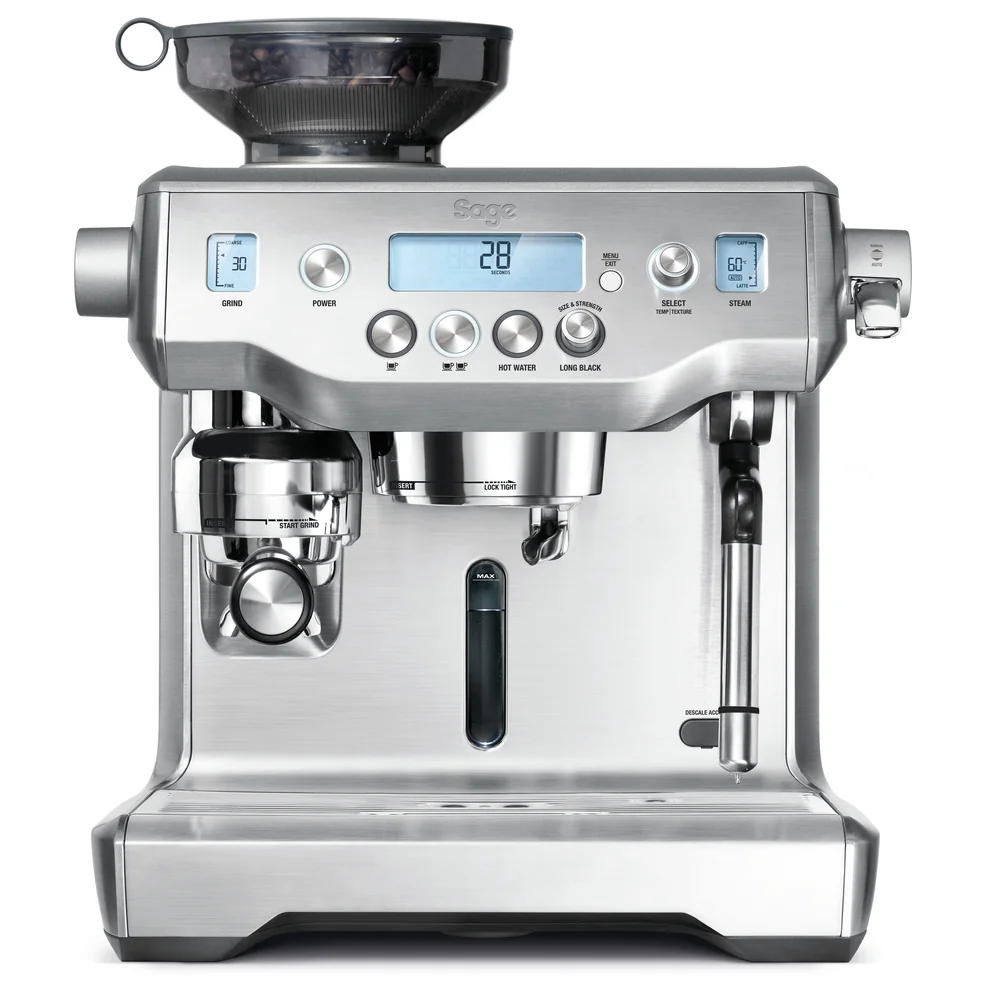 Sage Bes980bss Pákové Espresso Sivé 1×1 ks, pákový kávovar