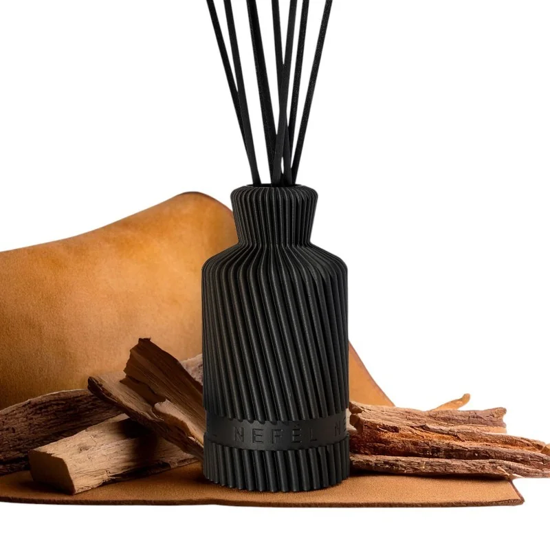 Fragrance Waves interiérový tyčinkový difúzor 250ml vôňa Oud & Suede