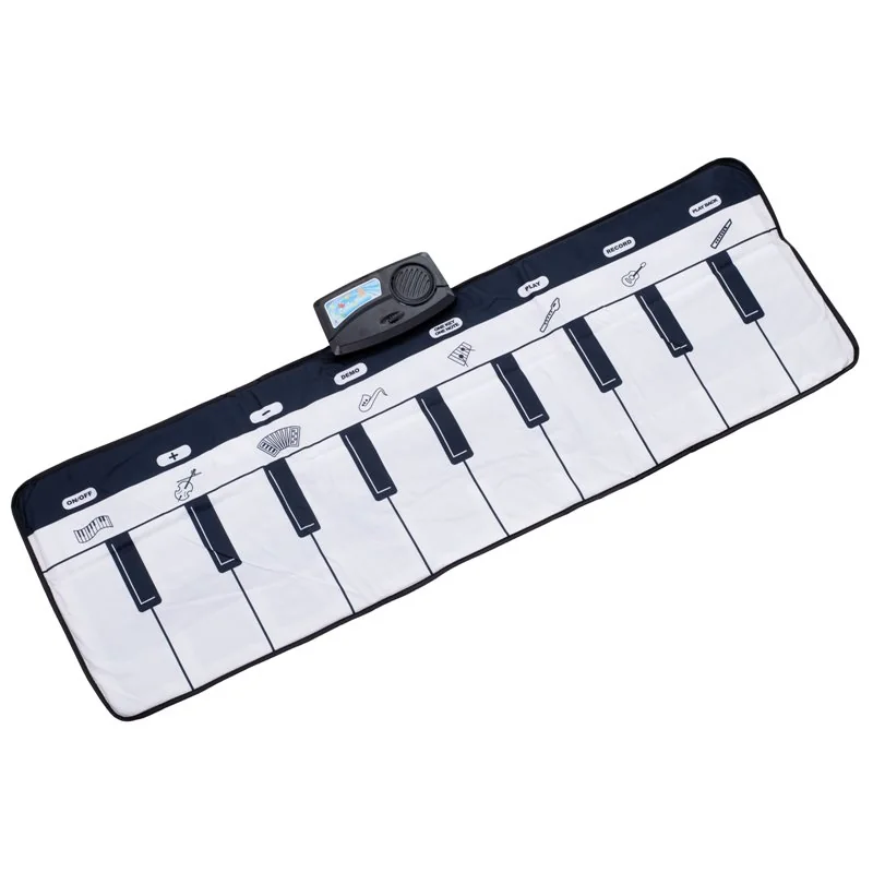 Deka na zem pre deti podlahové PIANO 110x35cm