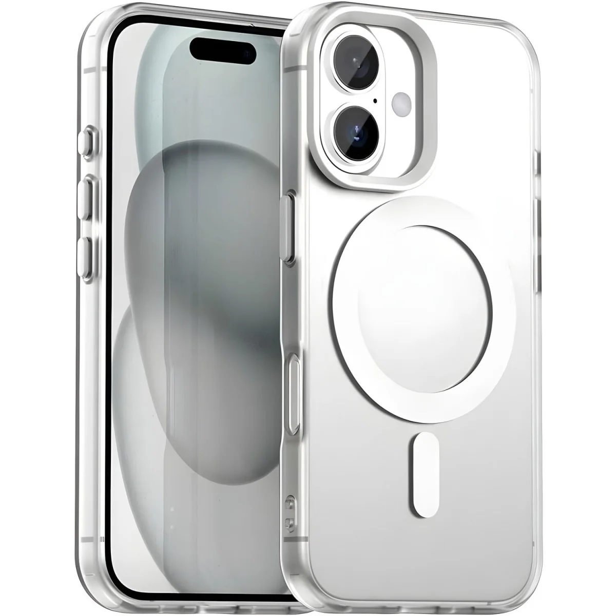 Puzdro Techsuit CandyCase MagSafe pre iPhone 17 Biela