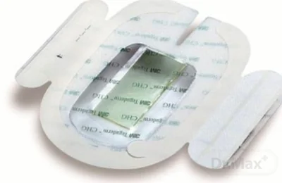 3M TEGADERM CHG 1657R [SelP] 1×1 ks, antimikrobiálna náplasť