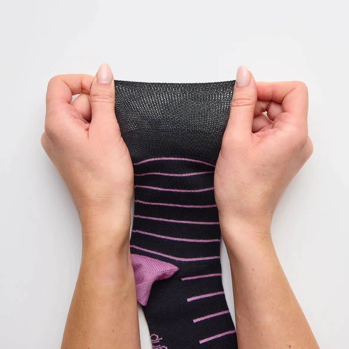Dámske módne 3 páry Gentle Grip Bambus ponožky MINIMAL STRIPE Veľkosť ponožiek 37-42