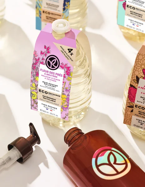 Yves Rocher Nápln SG Lúčne kvety & vres 1×600 ml, náhradná náplň