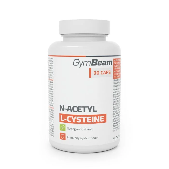 Gymbeam n-acetyl l-cystein 90cps 1×90 cps, výživový doplnok