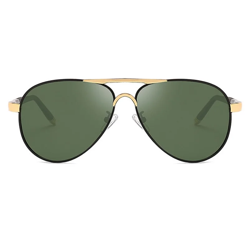 NEOGO James 5 slnečné okuliare, Gold / Green