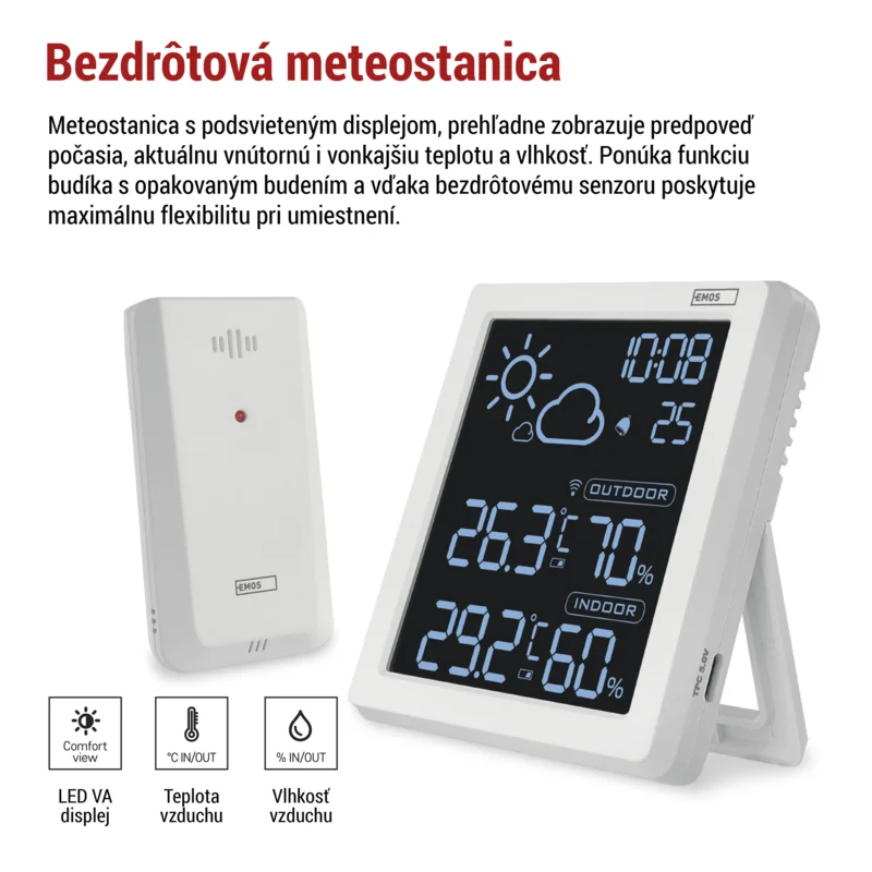 METEOSTANICA E8647W 1 ks