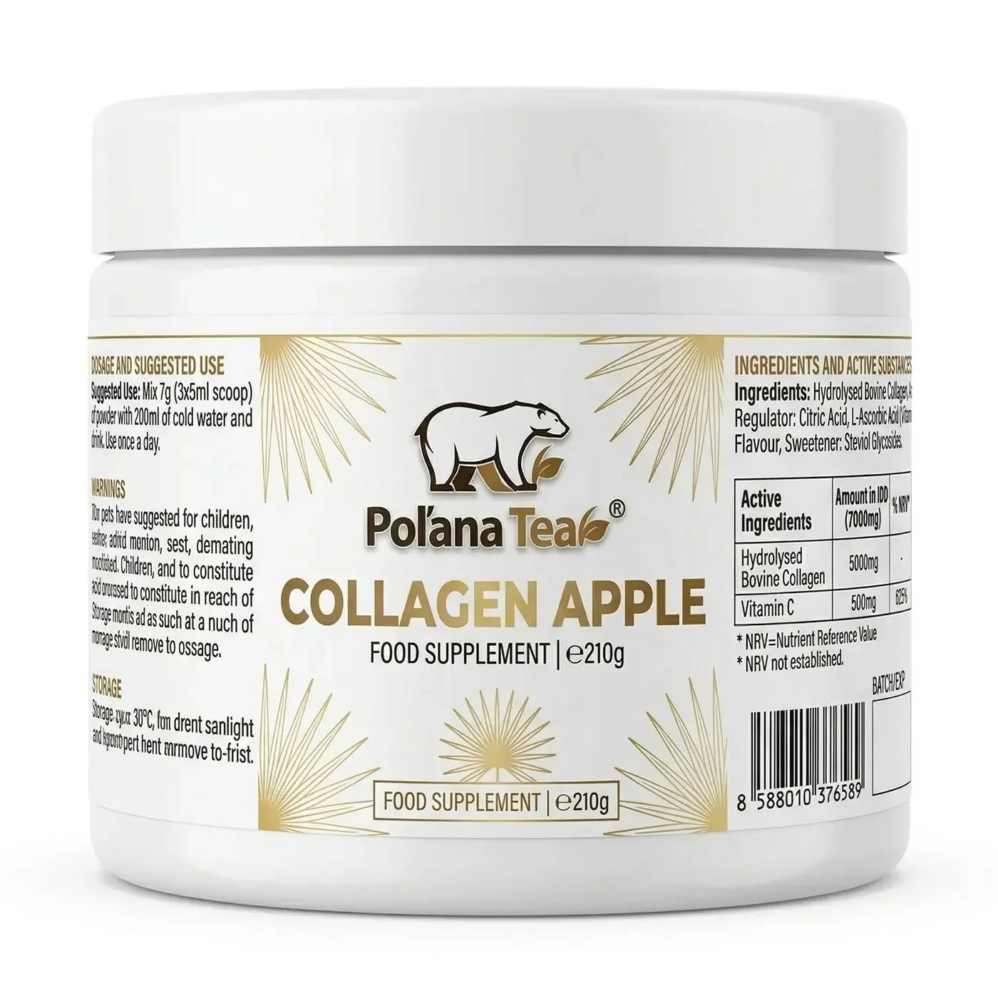 Poľanatea Kolagén Jablko 210 g 1× 210 g