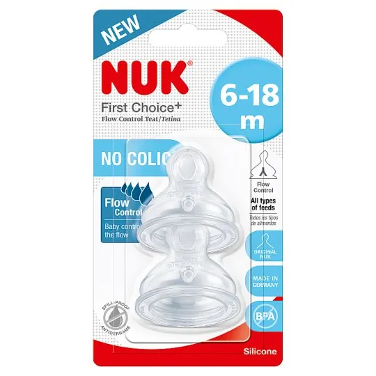 NUK FC+NAUSTOK  FLOW CONTROL 2KS