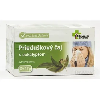 Slovakiapharm Prieduškový čaj s eukalyptom 20×1,5 g (30 g)