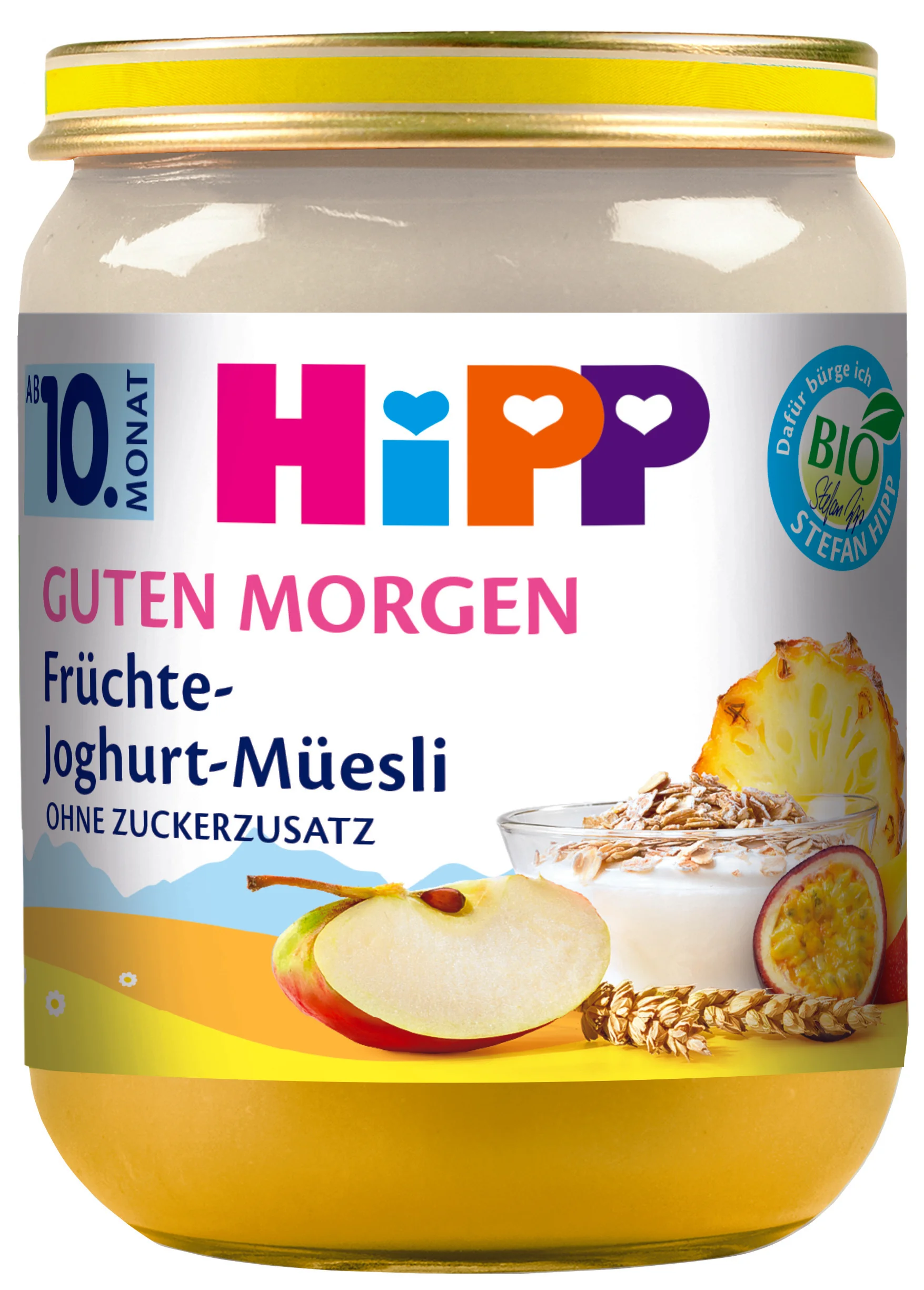 BIO Dobré ráno Müsli - Ovocie - Jogurt 160 g