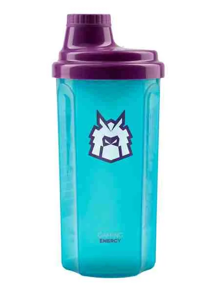 NUGOSU SHAKER Neon Blue 500 ml, shaker