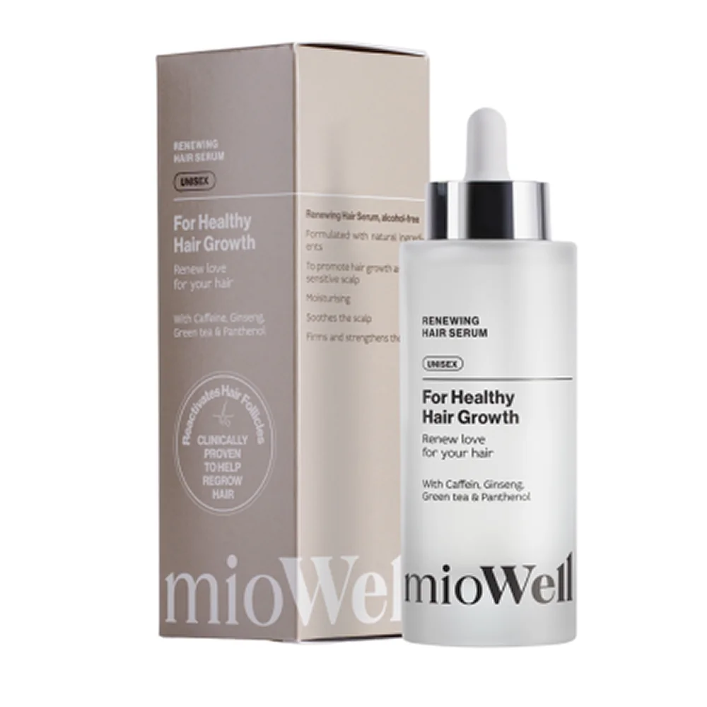 mioWell Renewing Sérum proti vypadávaniu vlasov XL bez alkoholu 100 ml