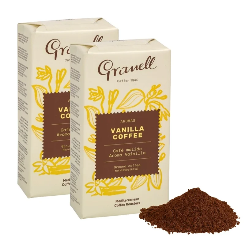 GRANELL Vanilla Coffee 2ks 2 x 250g (100% Arabica)