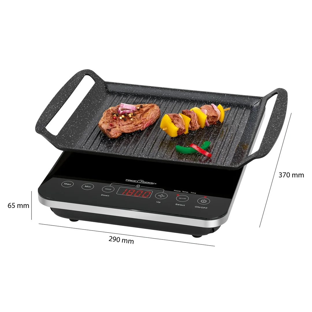 ProfiCook ITG 1130 indukčný stolný gril 2000 W