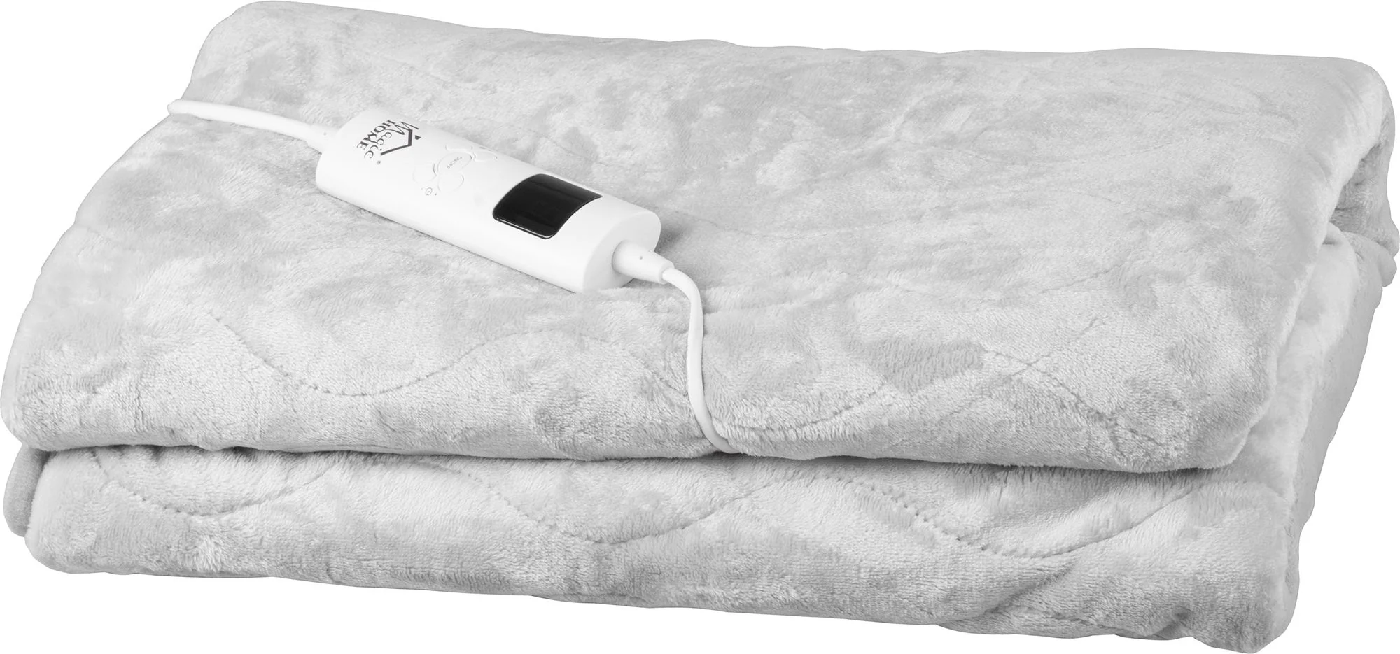 MagicHome výhrevná deka, 1 ks Flanel, sivá, 180x130 cm (130x180 cm)