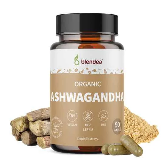 BLENDEA ASHWAGANDHA 1×90 cps, výživový doplnok