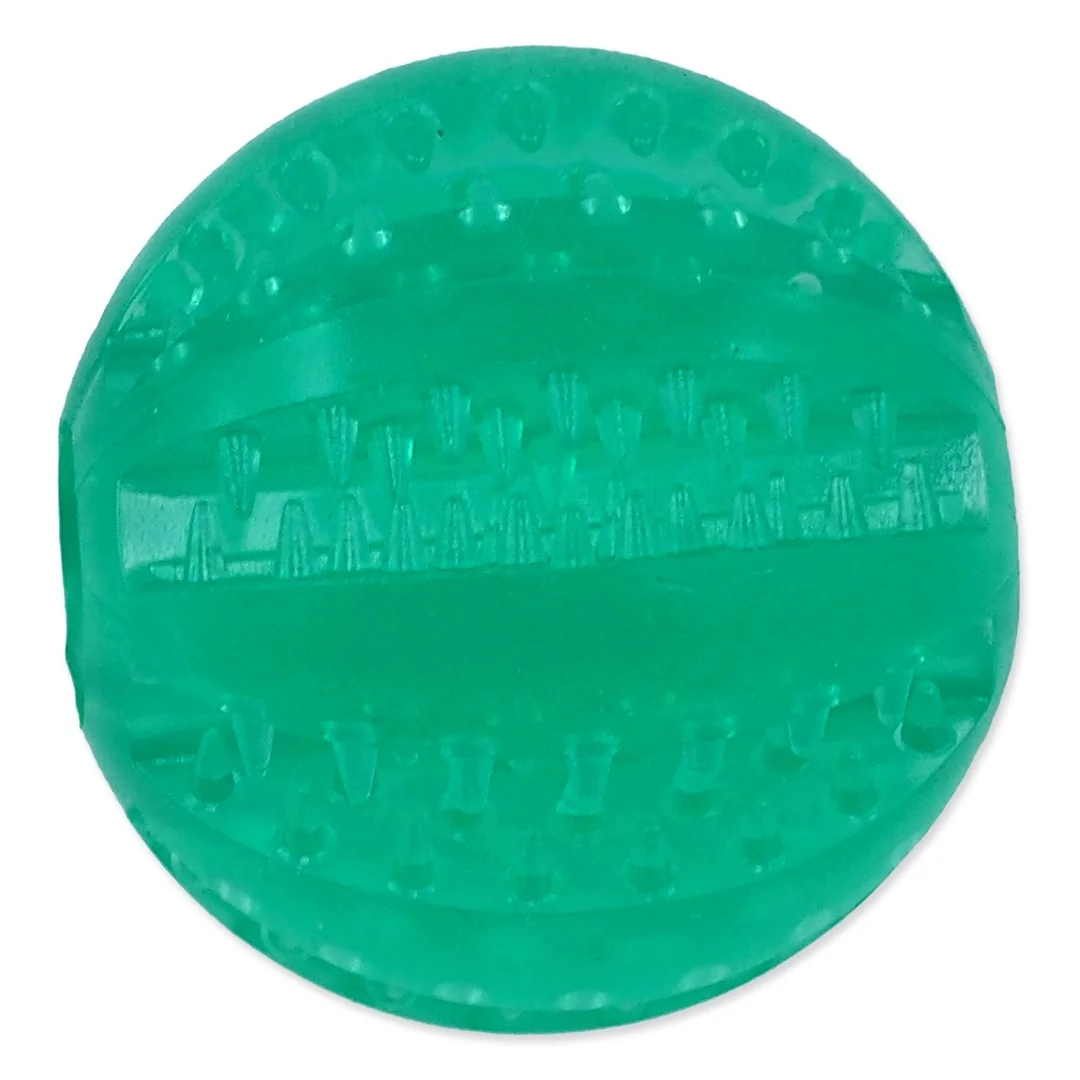 Loptička Dog Fantasy DENTAL MINT zelená 5cm