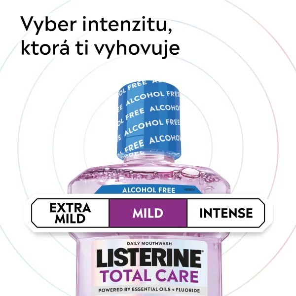 LISTERINE® TOTAL CARE MILD BEZ ALKOHOLU 1000 ml