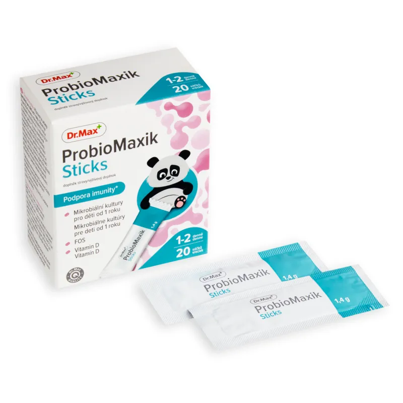 Dr. Max ProbioMaxik Sticks 1×20 ks, podpora imunity